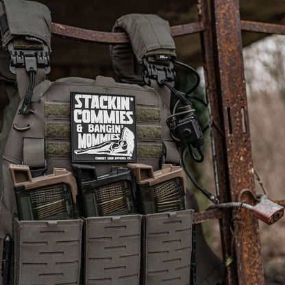 Stackin' Commies & Bangin' Mommies PVC Patch