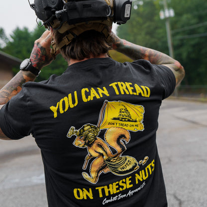 Tread On These Nuts Patriotic Men's T-Shirt
