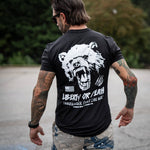 Load image into Gallery viewer, Liberty Or Death Fight Like Hell Men&#39;s T-Shirt
