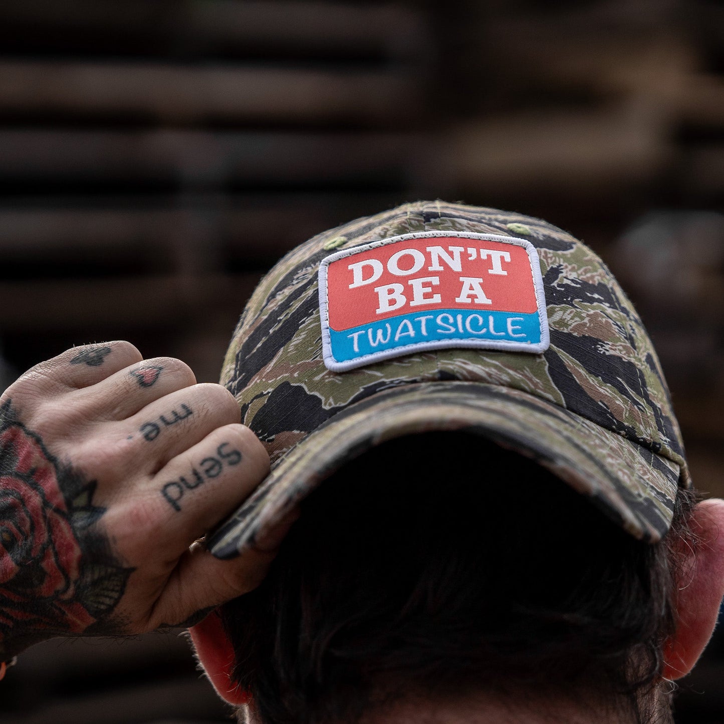 Don't Be A Twatsicle Patch Ripstop Hat