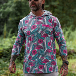 Load image into Gallery viewer, Men&#39;s Outdoors Long Sleeve Performance Hoodie
