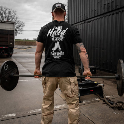 You Are Hated. Train Like It Men's T-Shirt