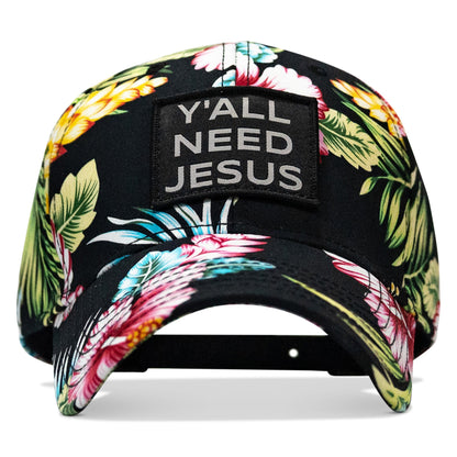 Y'all Need Jesus Patch Snapback Hat