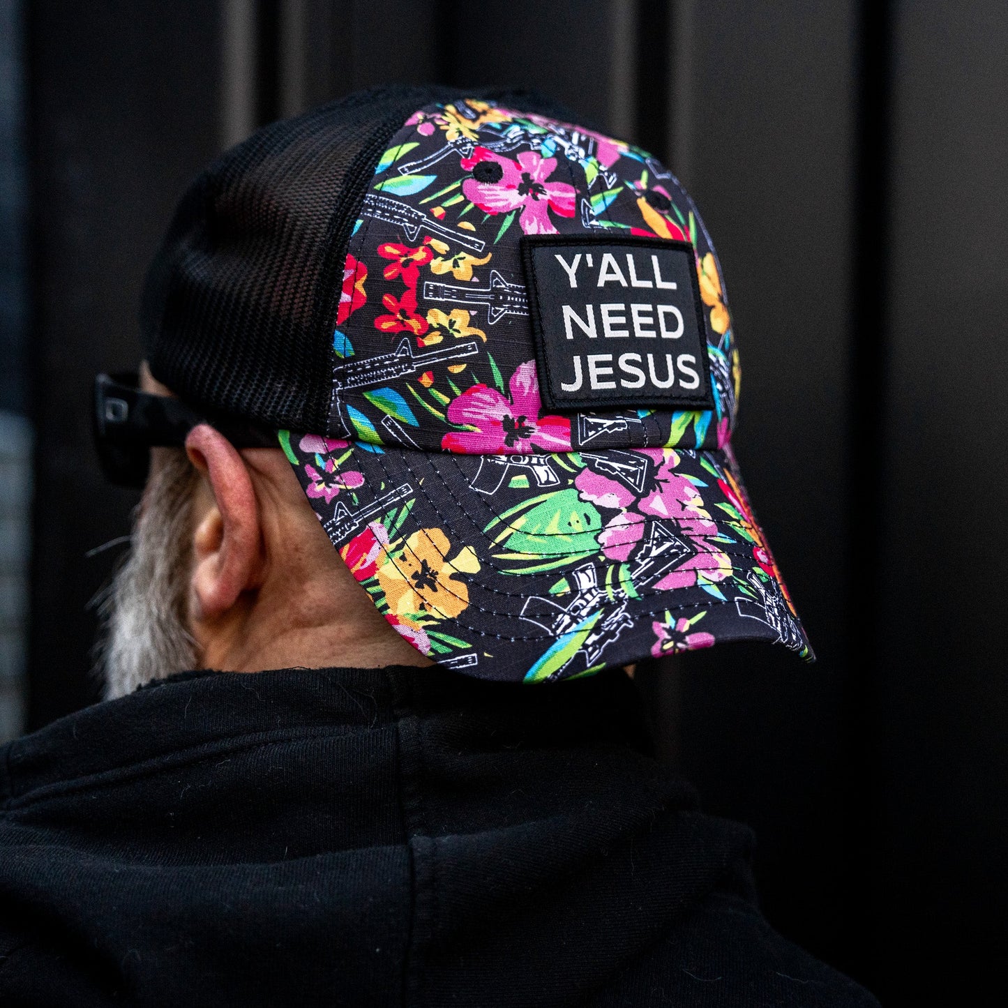 Y'all Need Jesus Patch Tactical Ripstop Mesh Snapback Hat