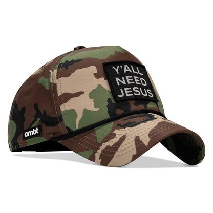 Y'all Need Jesus Patch Weekender Snapback