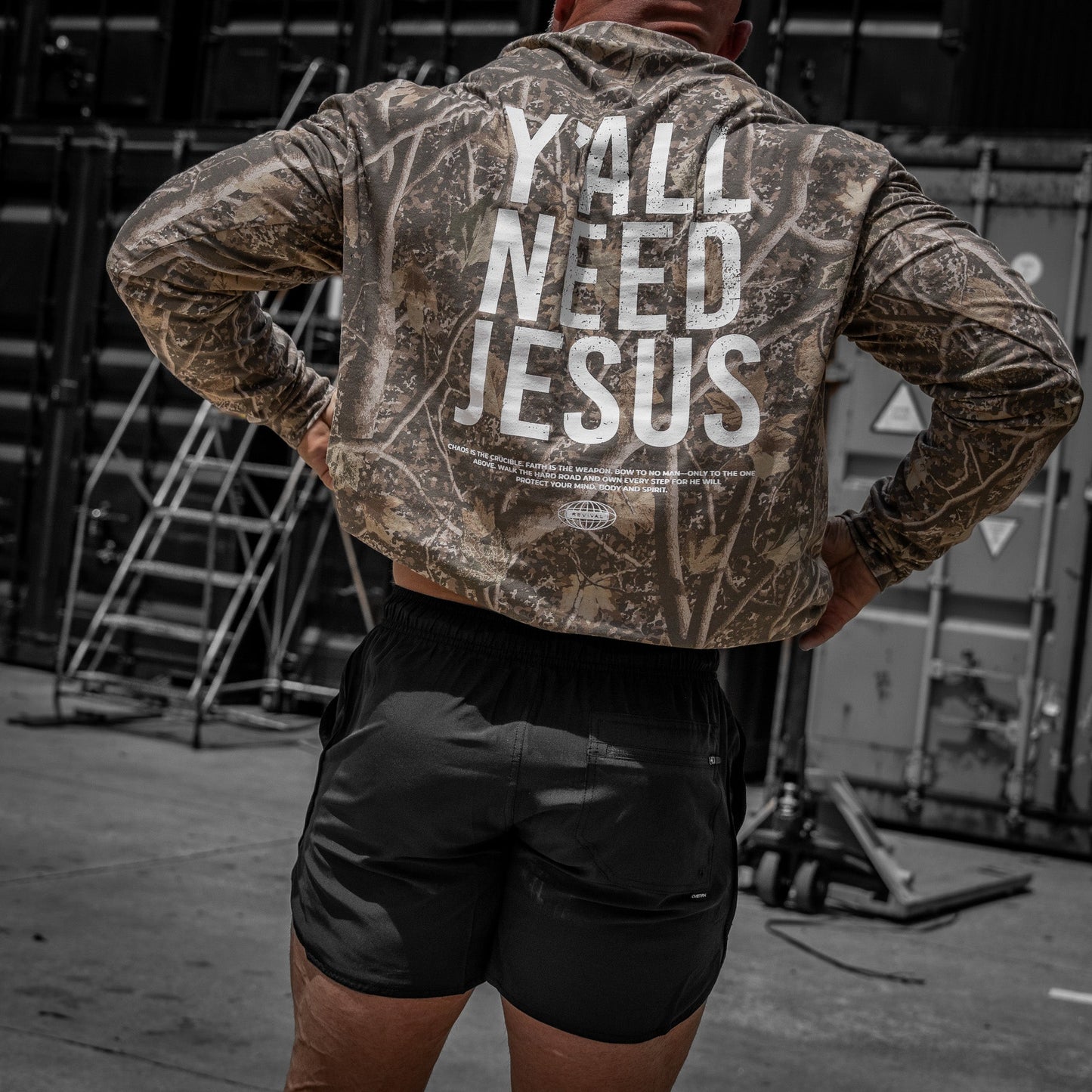 Y'all Need Jesus Men's Long Sleeve