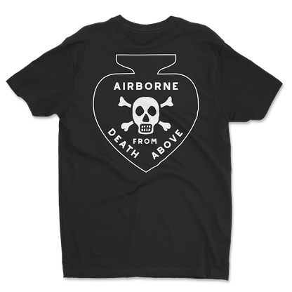 Vietnam Airborne Death Spade Athletic Shirt