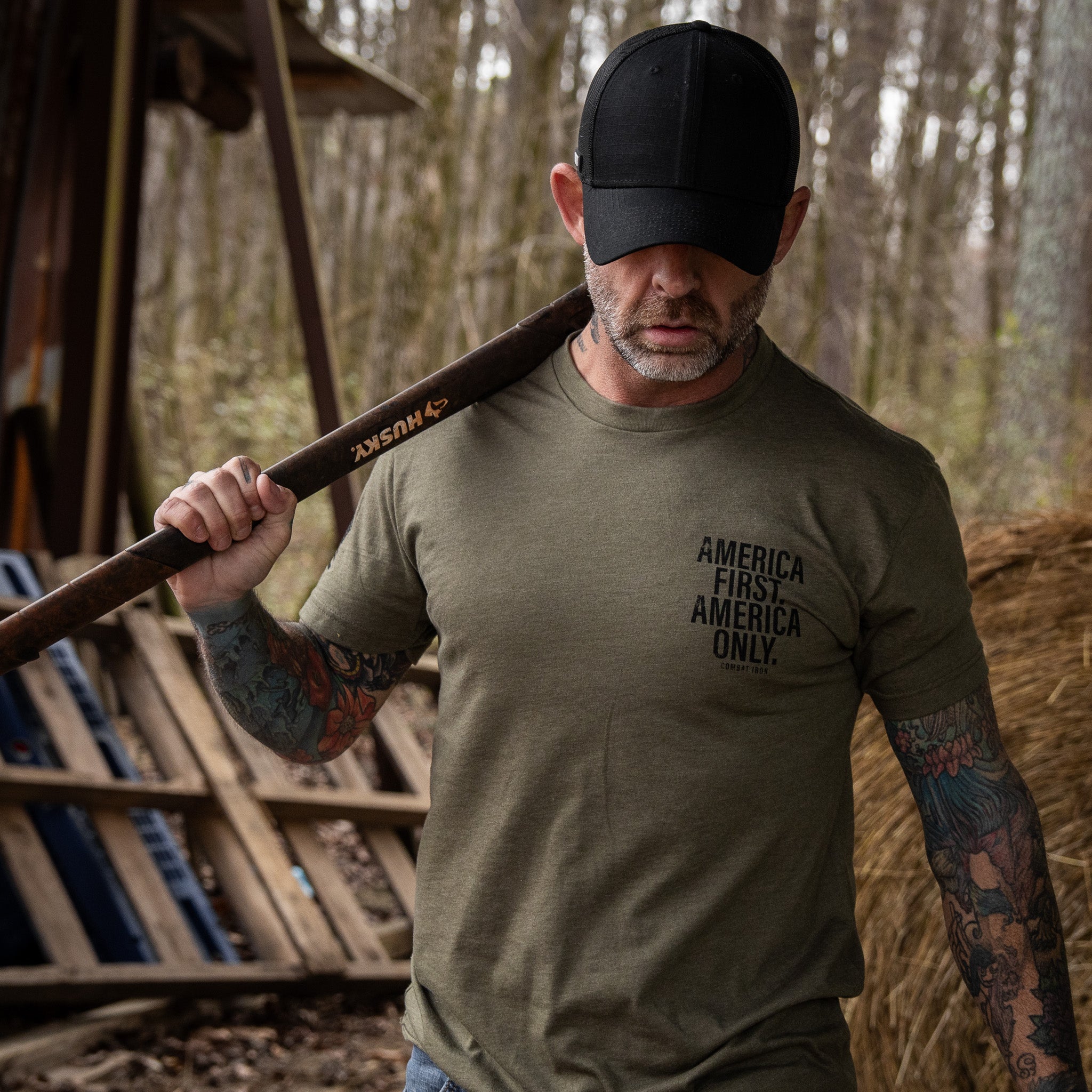 America First. American Only. Men's T-Shirt – WETSU Company