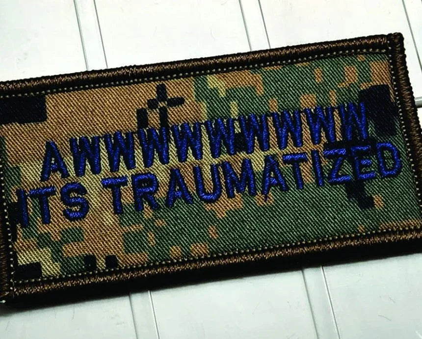 As Seen on Socials - Awwwwwwwww - It's traumatized - 2x4 Patch - Marpa ...