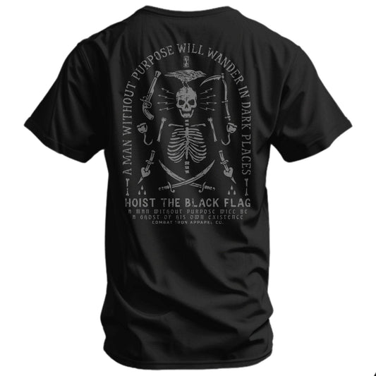 Hoist the Black Flag Skull & Bones Men's T-Shirt