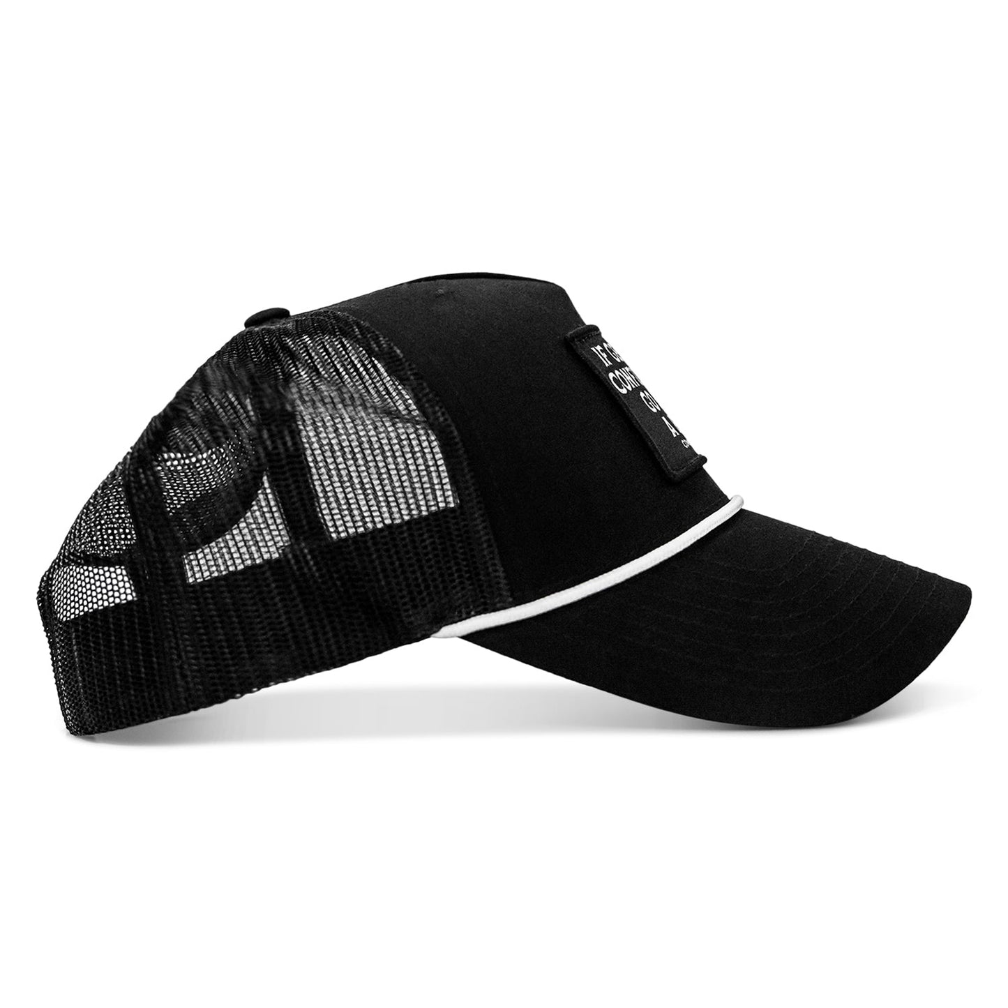 If Gender Confuses You Go Milk A Bull Patch Rope Snapback Hat