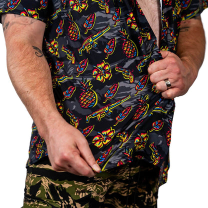 Men's Flex Button Up