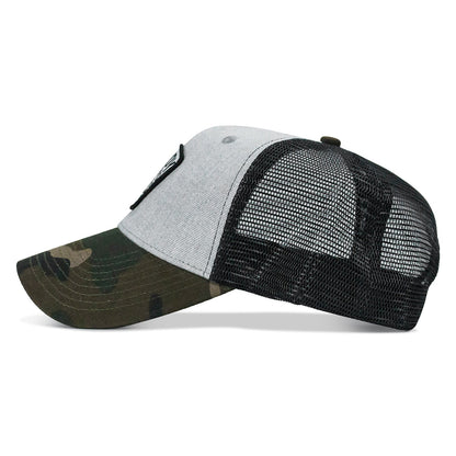 Nobody Is Coming To Save You Skull Patch Snapback Hat