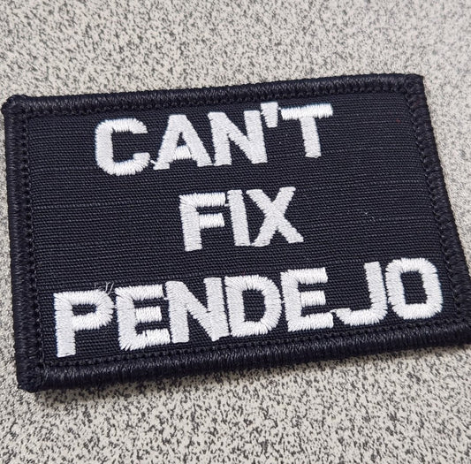 As Seen on Socials - Can't Fix Pendejo - Black w/Silver