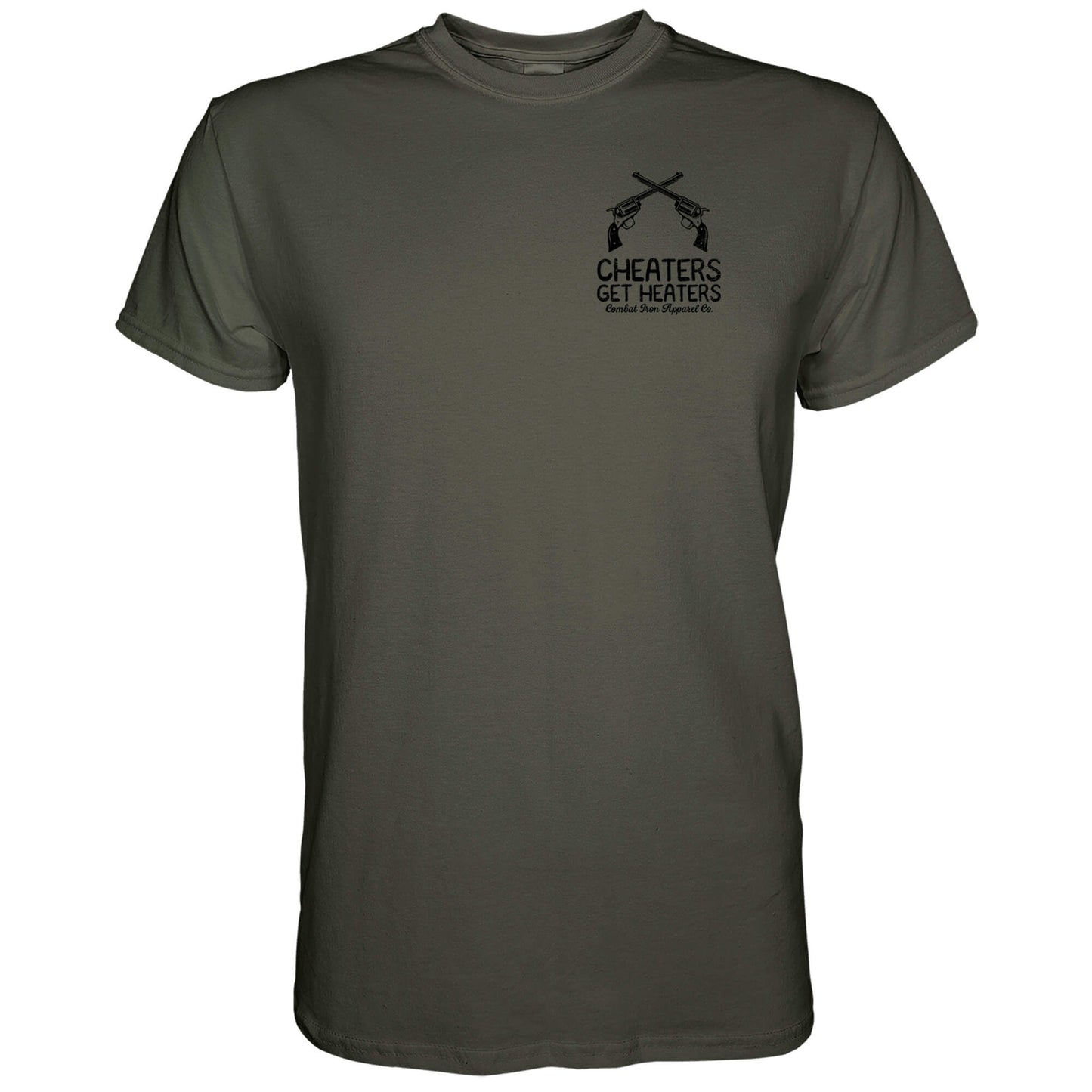 Cheaters Get Heaters Cowboy Edition Men's T-Shirt