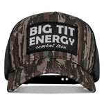 Load image into Gallery viewer, Big Tit Energy Patch Mesh Snapback Hat
