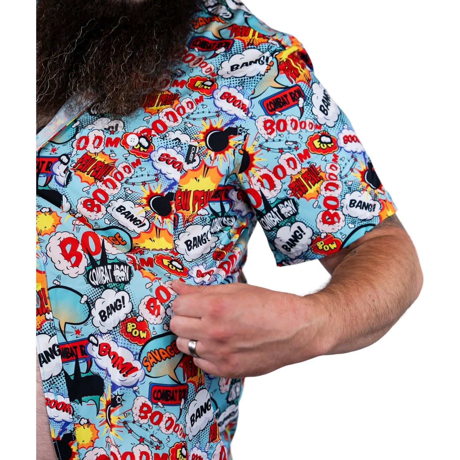 Men's Flex Button Up