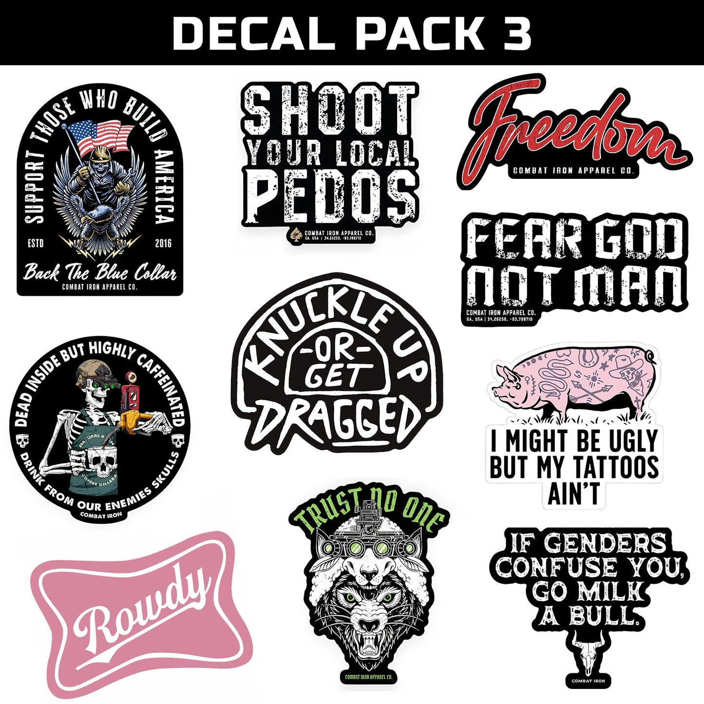 Sticker Decal Pack V3