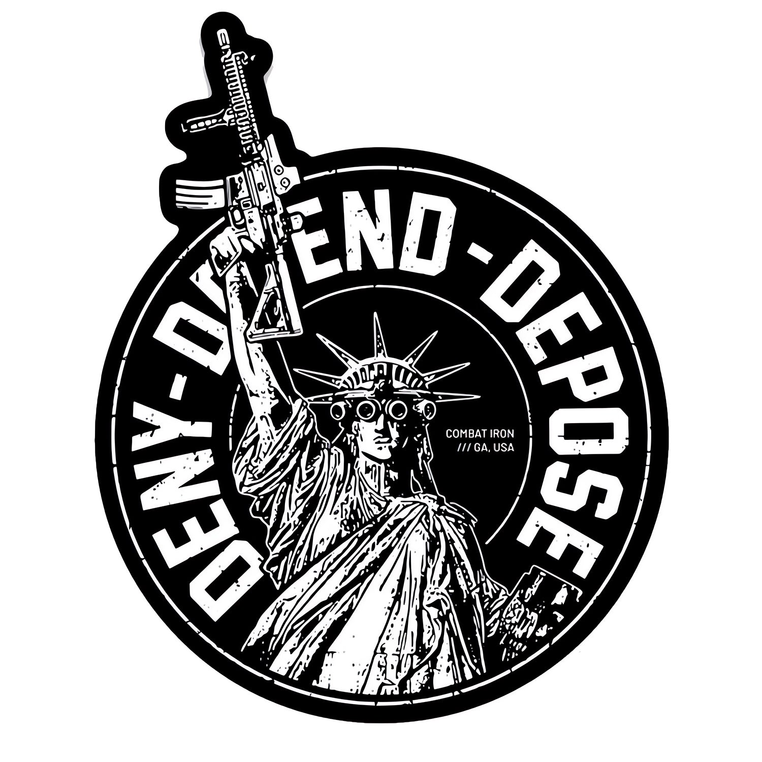 Deny. Defend. Depose. Decal – WETSU Company
