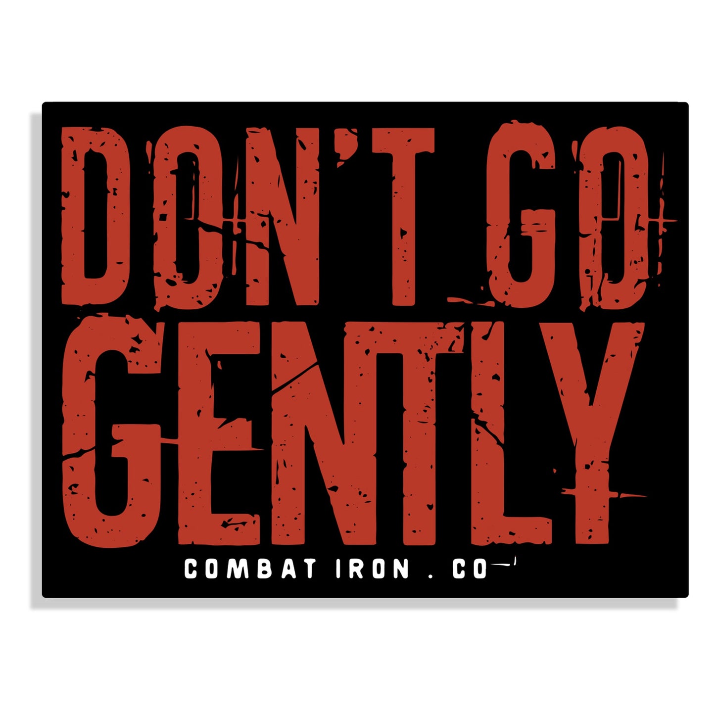 Don't Go Gently Decal