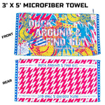 Load image into Gallery viewer, Microfiber Fast Drying Fullsize Towel
