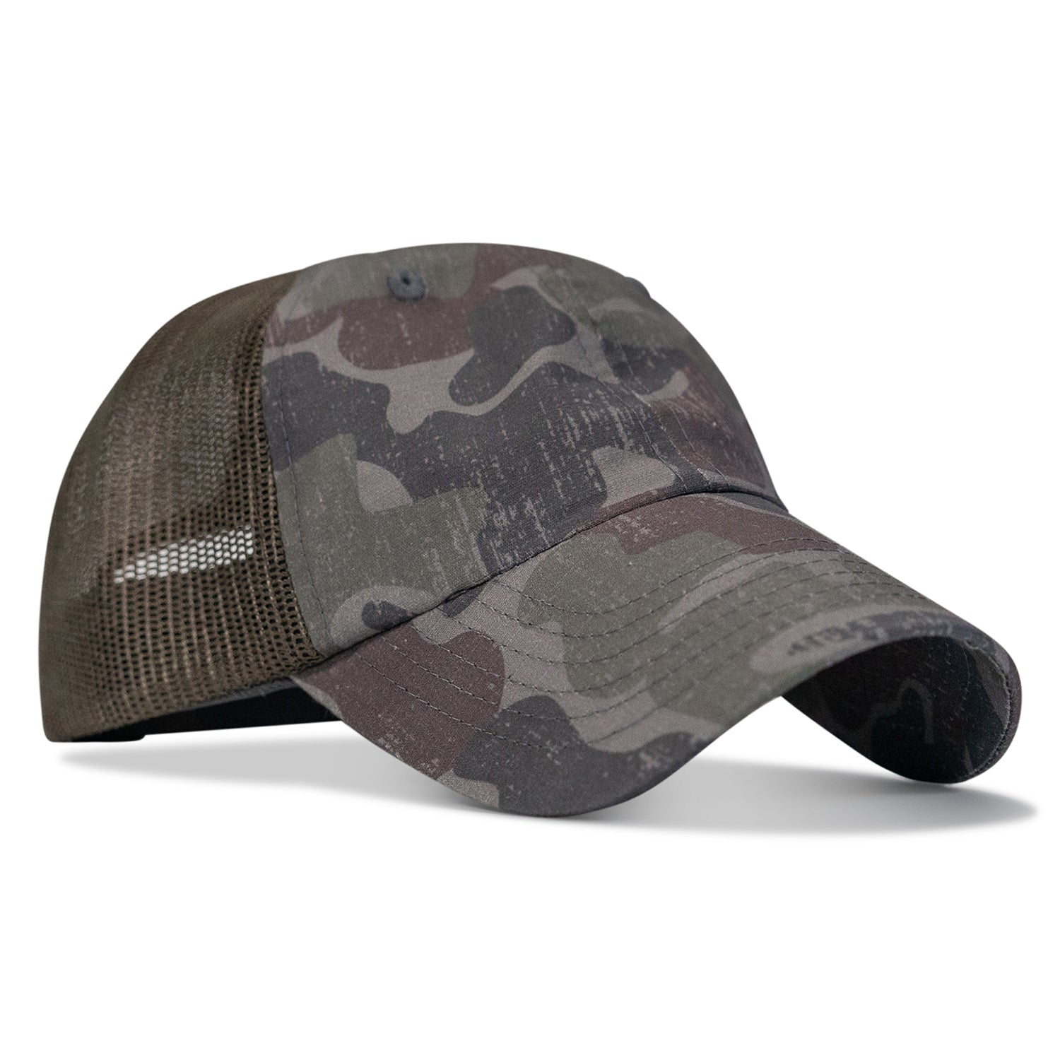 Ripstop Low Pro No Patch Mesh Snapback Hat