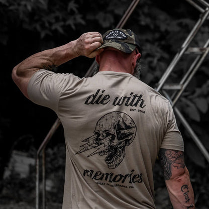 Dying Is Easy Arched Patch Tactical Ripstop Mesh Snapback Hat