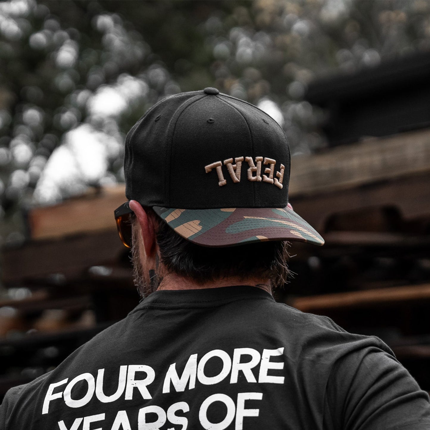 Feral Patch Flatbill SnapBack Hat