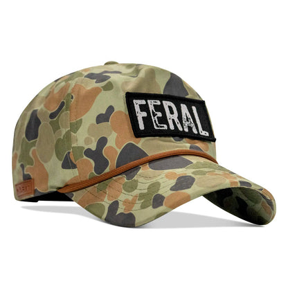 Feral Patch Crushable Rope Snapback Hat