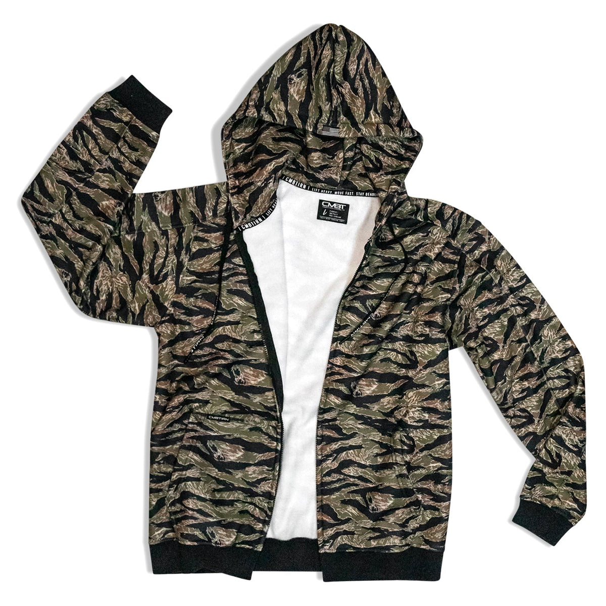 Men's Zip Up Fleece Lined Hoodie 2.0