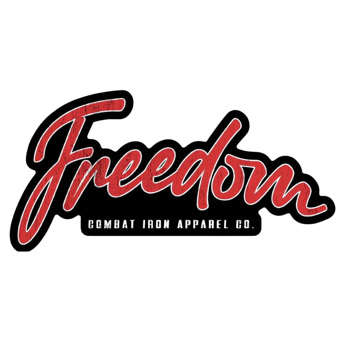 Freedom Script Decal Sticker – WETSU Company