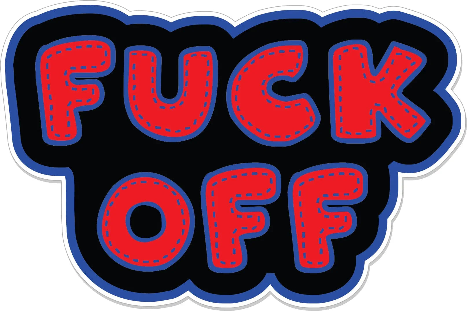 Frak Off Sticker Fuck Off - 4