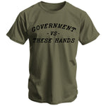Load image into Gallery viewer, Government -vs- These Hands Men&#39;s T-Shirt
