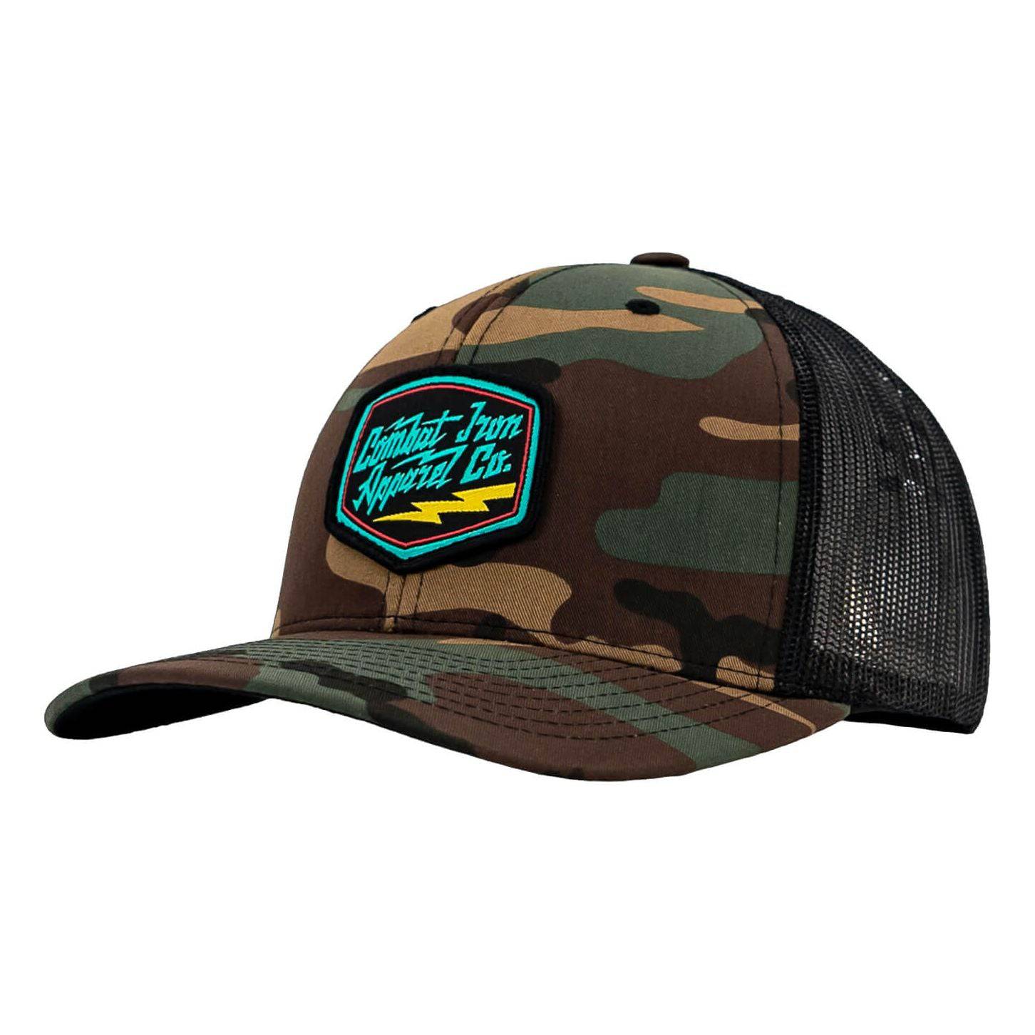 RETRO BRANDED COMBAT IRON PATCH SNAPBACK