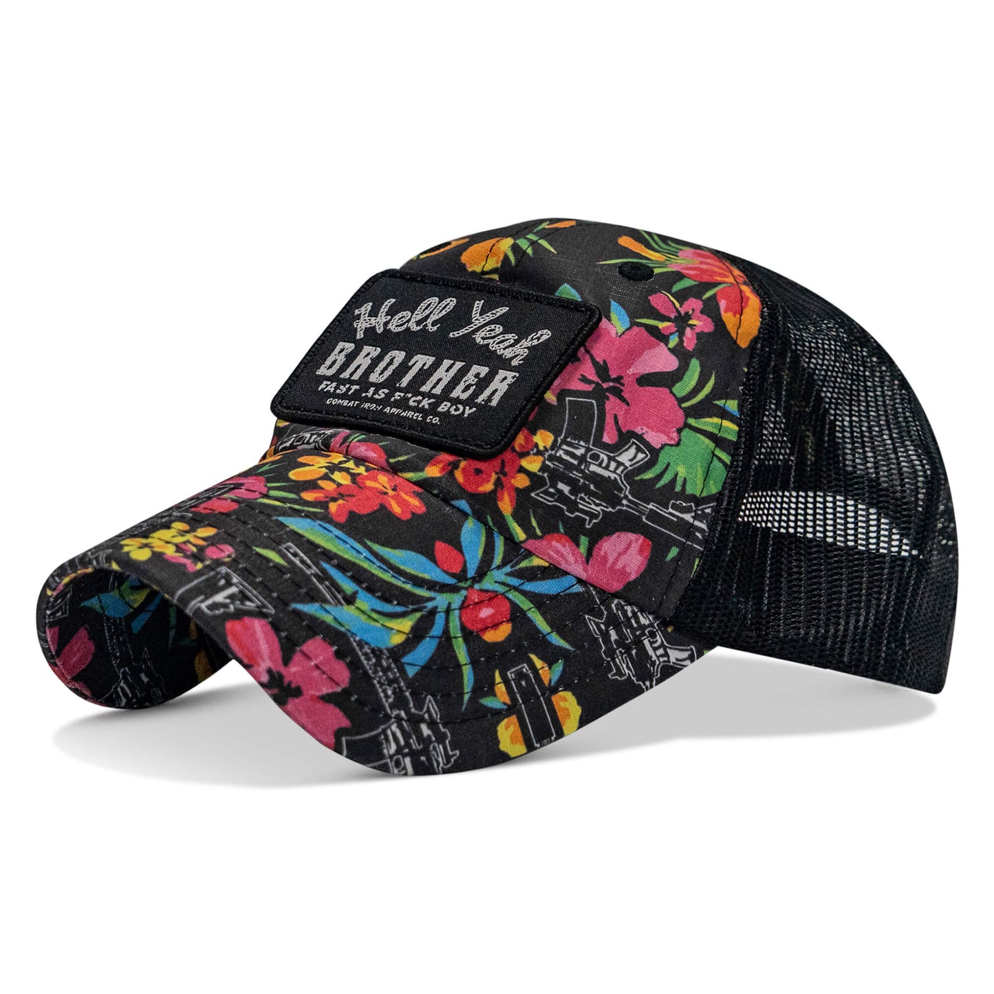 Hell Yeah Brother Patch Tactical Ripstop Mesh Snapback Hat