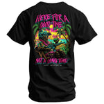 Load image into Gallery viewer, Here For A Good Time. Not A Long Time. Retro Summer Edition Men&#39;s T-Shirt
