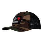 Load image into Gallery viewer, I Love Hot Mom&#39;s Patch Snapback Hat
