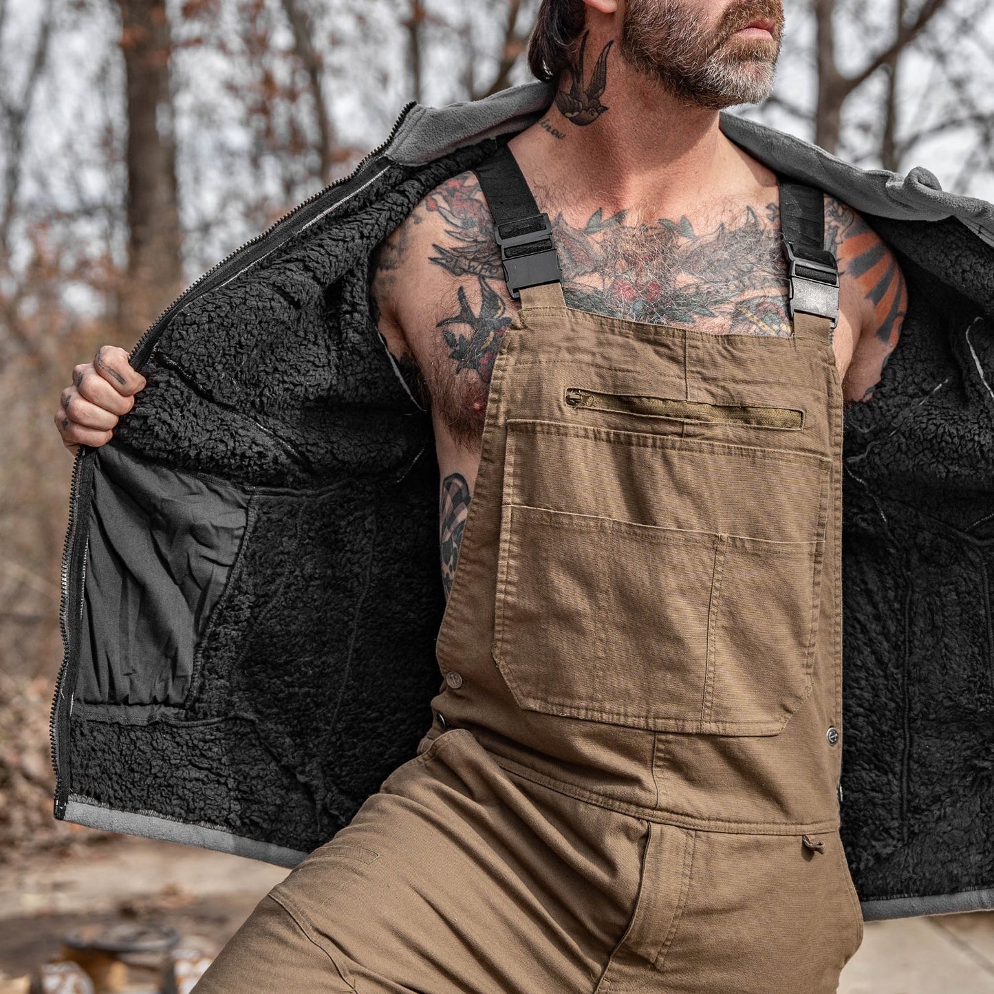 Expedition Plush Lined Men's Winter Jacket