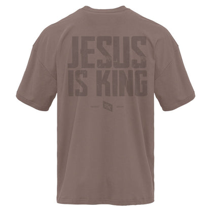 Jesus Is King Heavyweight Men's T-Shirt