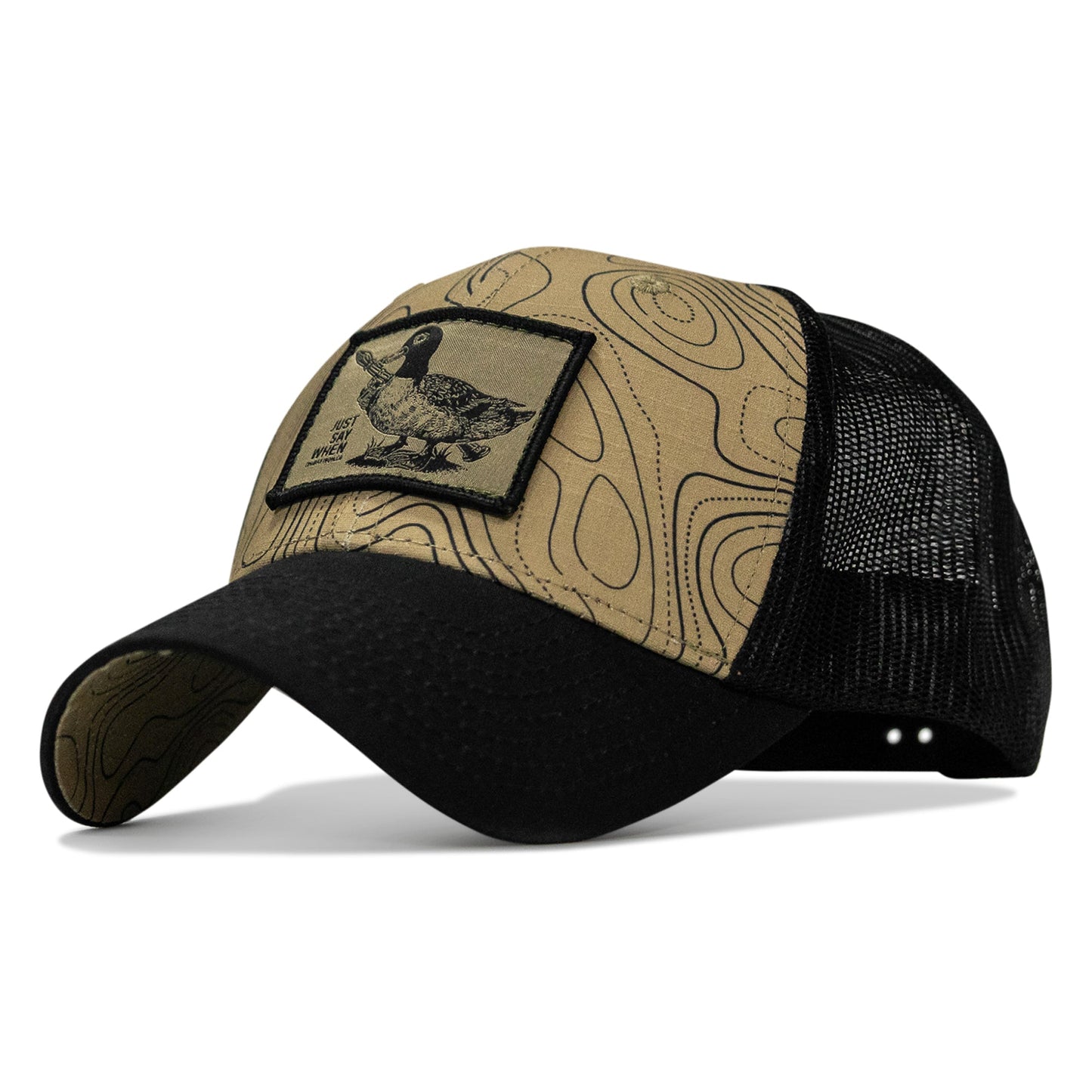 Just Say When Patch Original Ripstop Snapback Hat