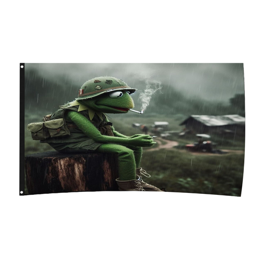 Kermitting War Crimes Flag