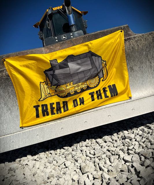 Killdozer - Tread on Them - 3'x5' - Wall Banner