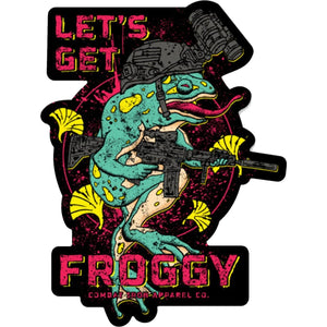 LET'S GET FROGGY OPERATOR DECAL