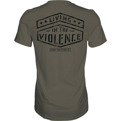 LIVING IN THE VIOLENCE MEN’S T-SHIRT