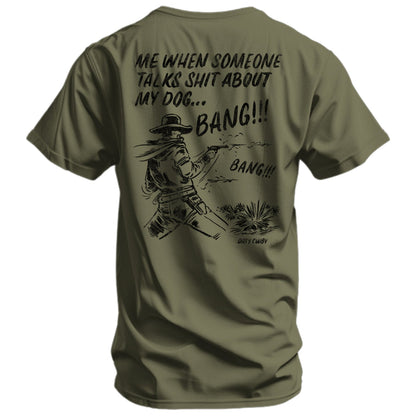 Me When Someone Talk About My Dog Men's T-Shirt