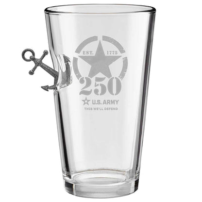 Military 250th Anniversary Glasses