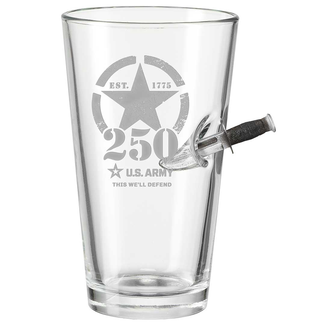 Military 250th Anniversary Glasses