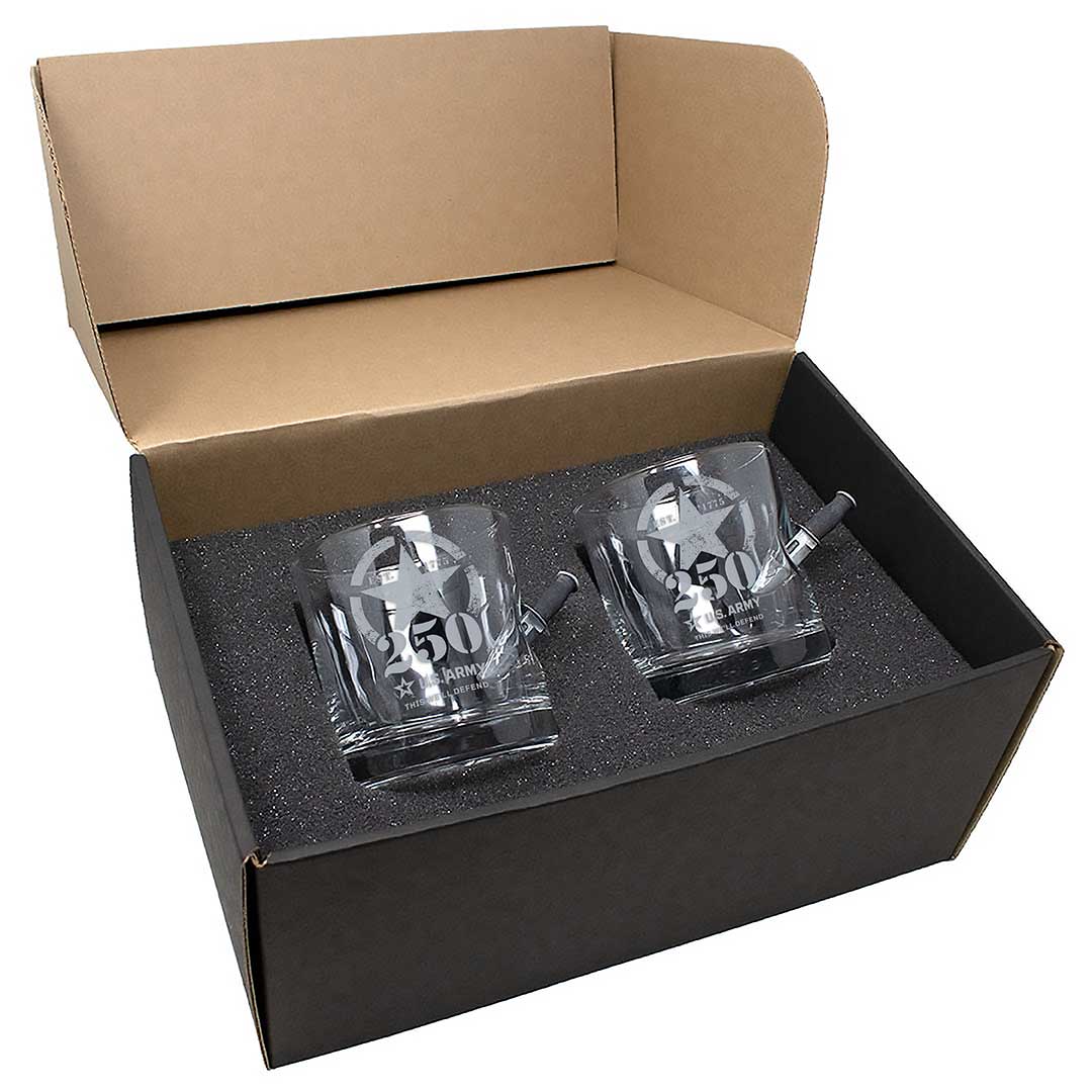 Military 250th Anniversary Glasses