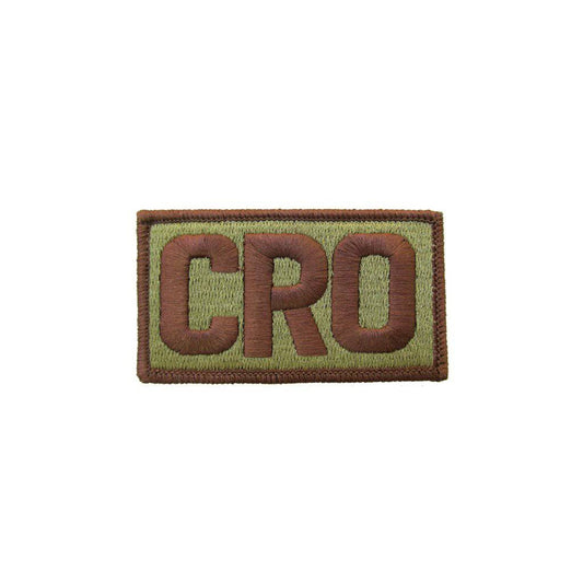 U.S. Air Force CRO OCP Brassard with Spice Brown Border and Hook Fastener