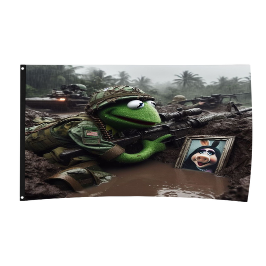 Missing Miss Piggy Flag